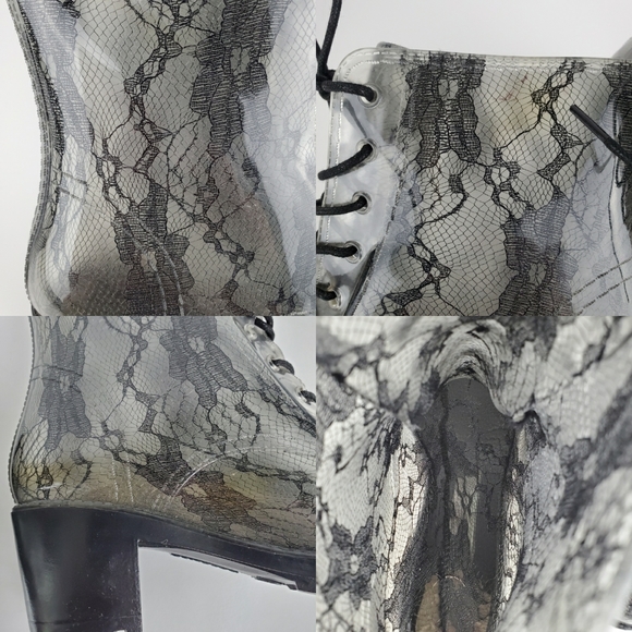 DripDrop Clear Rain Boots - Picture 8 of 8